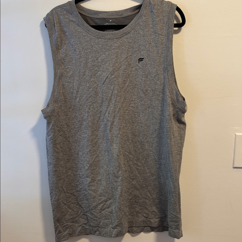 Fabletics Gray Sleeveless Athletic Shirt